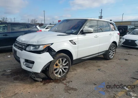 2016 Land Rover Range Rover Sport 3.0L V6 Supercharged Hse z USA, uszkodzony, nr VIN SALWR2VF7GA639224